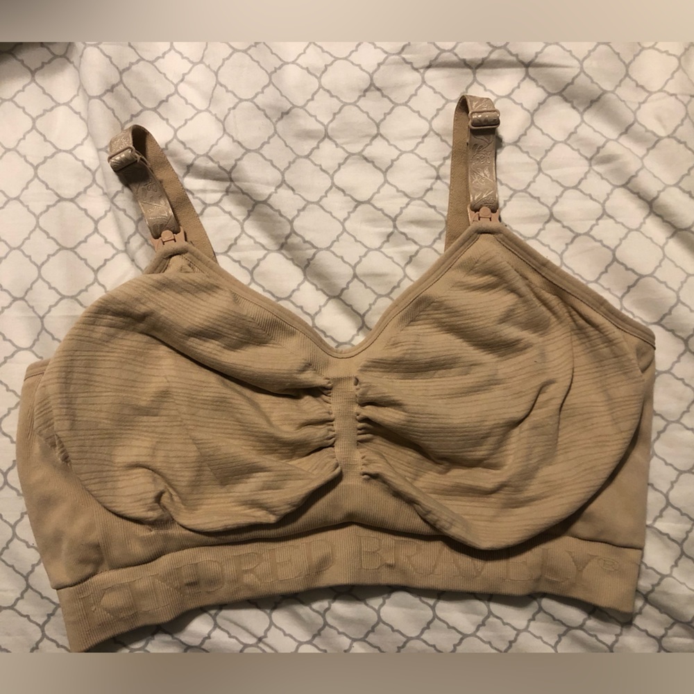 Kindred Bravely Sublime Hands-Free Pumping and Nursing Bra. Size Large Busty